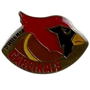 Vintage Phoenix Cardinals NFL Enamel Lapel Pin Cardinal Head Logo NFL Properties
